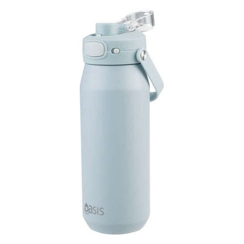 Oasis Ceramic S/S Triple Wall Capri Quick Release Drink Bottle Cap Only - Alabaster